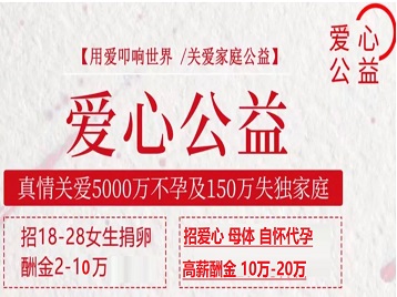 慈溪捐卵助孕生子 爱心志愿者招募